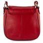 Preview: Damenhandtasche mit Riegel - rot