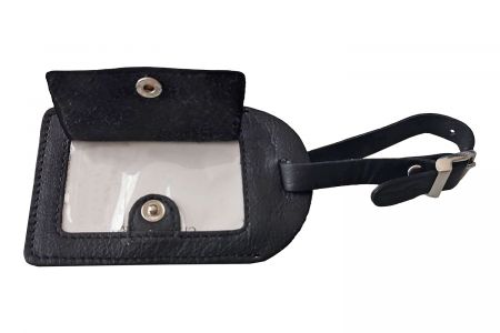 Kofferanhänger-Set 3-teilig schwarz braun