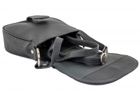 Damenhandtasche mit Riegel - rot