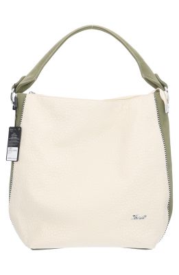Damenhandtasche 1466 beige salbei