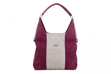 Karen Damenhandtasche N155 rot beige