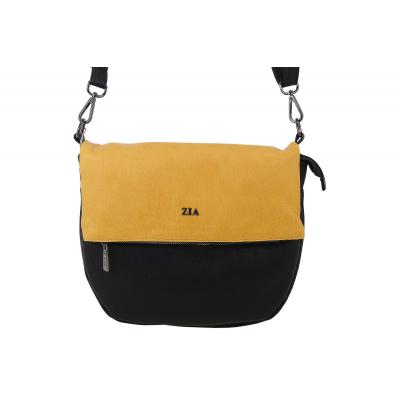 ZIA Damenhandtasche ZK59 gelb schwarz