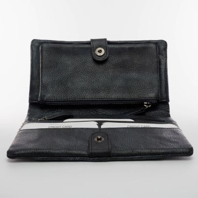 eltaschi Damengeldbörse schwarz