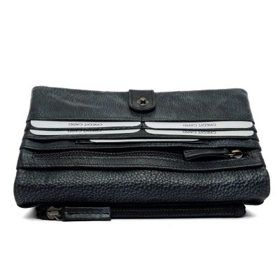 eltaschi Damengeldbörse schwarz
